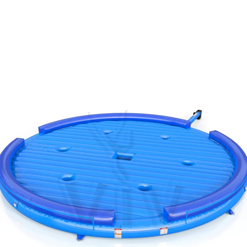 Air cushion for broom commercial mechanical broom attraction