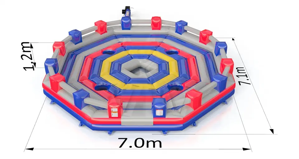 Air cushion for Broom with fence commercial mechanical broom attraction