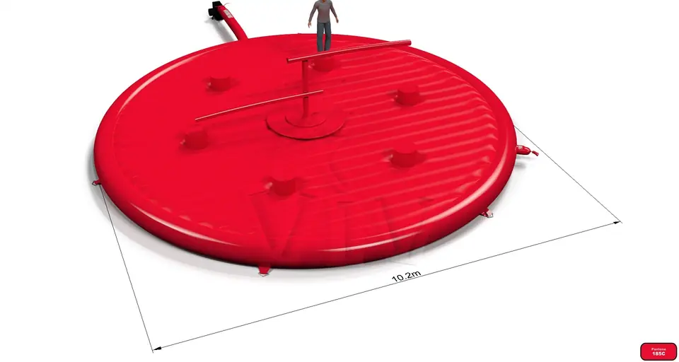 Broom Classic Double - set commercial mechanical broom attraction