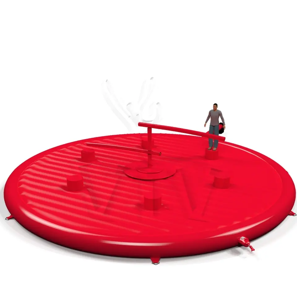 Broom Classic Double - set commercial mechanical broom attraction