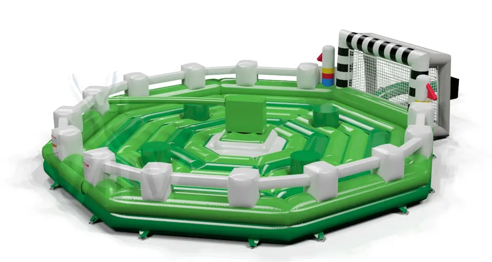 Broom Football Single - set (4 places) commercial mechanical broom attraction