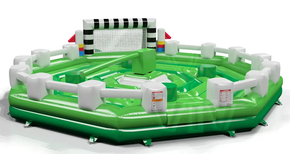 Broom Football Single - set (4 places) commercial mechanical broom attraction