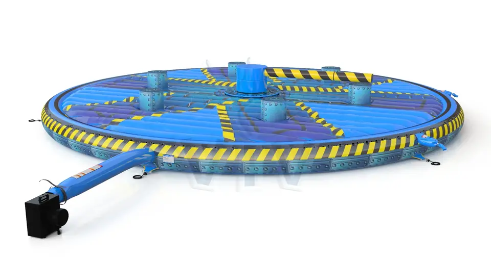 Broom for 6 people commercial mechanical broom attraction