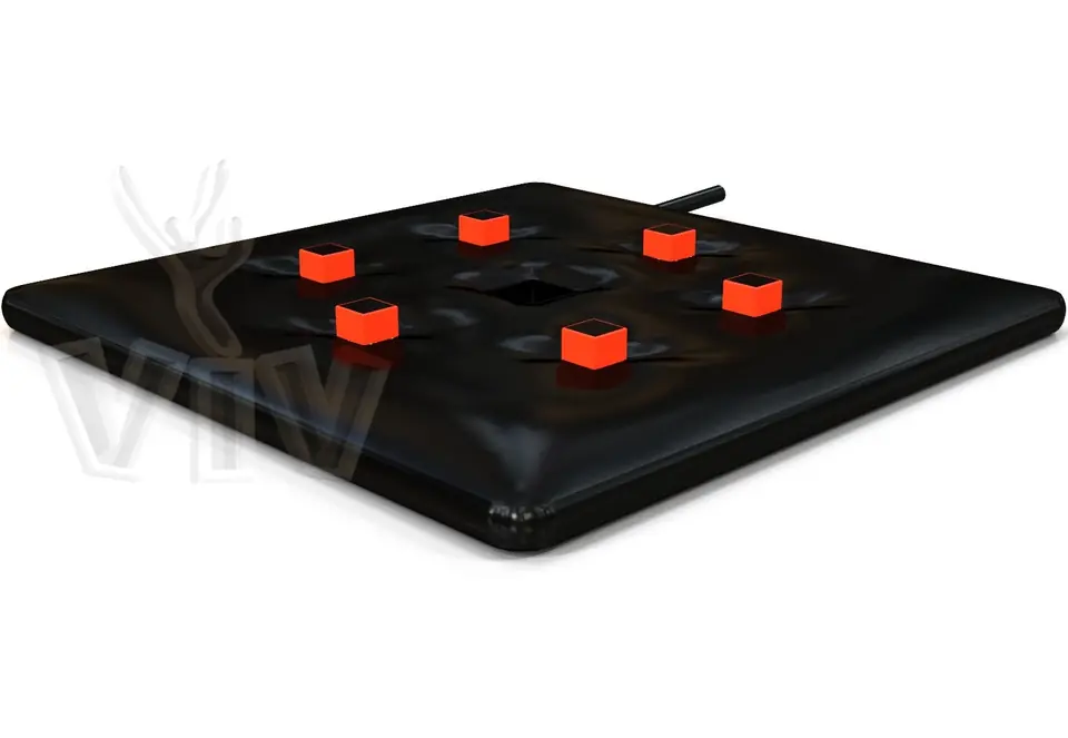 Broom Fun in Black Square Single - set - Collection Fun in Black commercial mechanical broom attraction