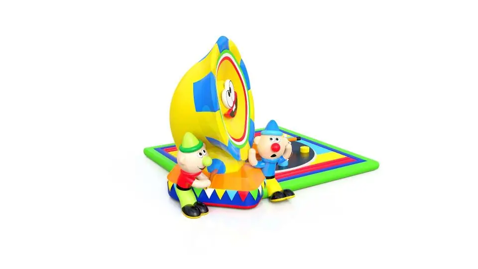 Broom Gramophone Single - set - Collection Dur & Moll commercial mechanical broom attraction