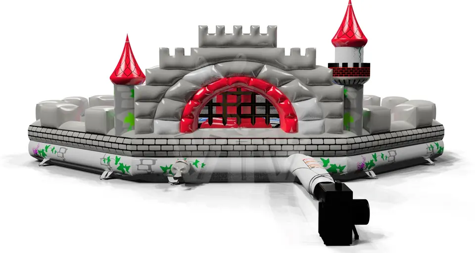 Broom Knights Single - set (4 places) commercial mechanical broom attraction