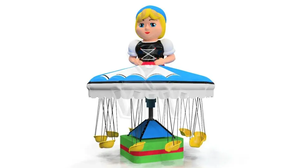 Carousel Gnomes - Collection Gnomes commercial mechanical carousel attraction