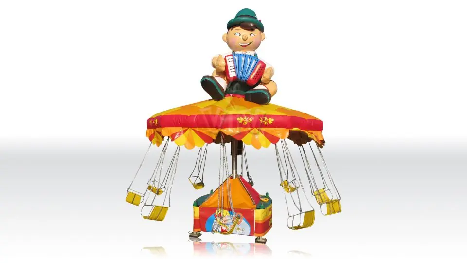 Carousel Oktoberfest (without blowers and homologation) - Collection Oktoberfest commercial mechanical carousel attraction