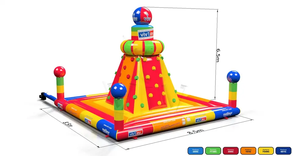 Climbing mountain Kilimanjaro VIV commercial inflatable climbing mountain