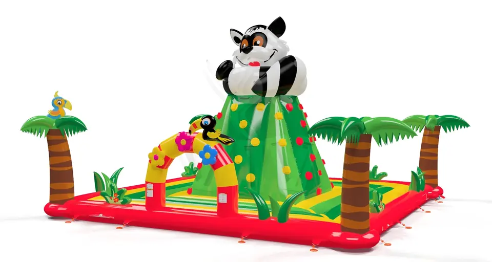 Climbing Mountain Lemur - Collection de Luxe commercial inflatable climbing mountain
