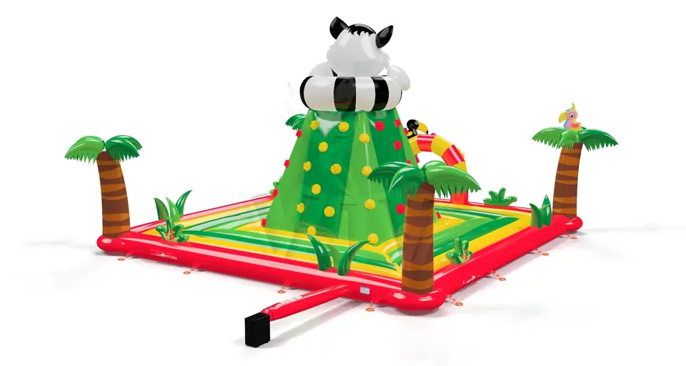 Climbing Mountain Lemur - Collection de Luxe commercial inflatable climbing mountain