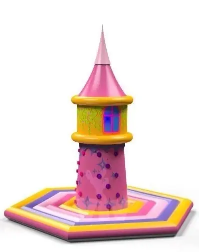 Climbing mountain - Pink Collection commercial inflatable climbing mountain