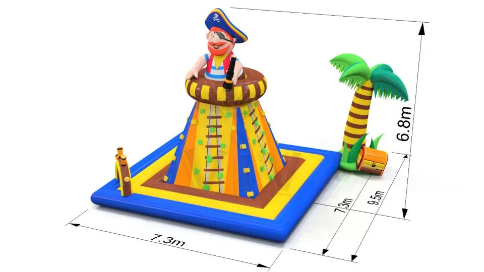 Climbing Mountain Pirate - Collection Pirate commercial inflatable climbing mountain