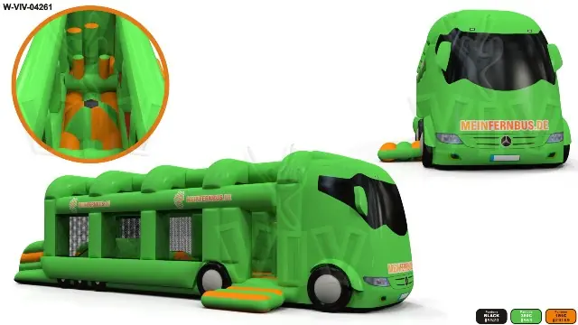 Activ Center Bus 12.2 x 4.1 x 3.5 m commercial custom inflatable