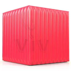Advertising Cube 4 x 3 x 4 m commercial custom inflatable