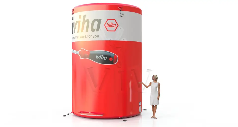 Advertising Pole Wiha commercial custom inflatable