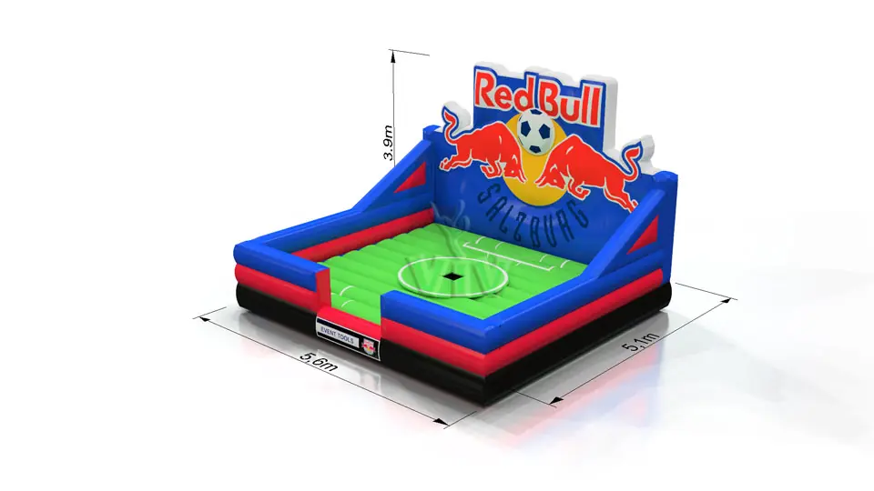 Aircushion for Rodeo RedBull 5.6 x 5.1 x 3.9 m commercial custom inflatable