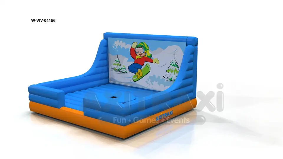 Aircushion for Rodeo Snowboard 5.6 x 5.1 m commercial custom inflatable