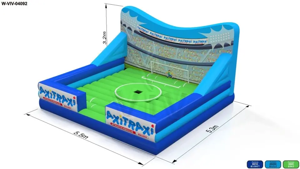 Aircushion for Rodeo Stadium commercial custom inflatable