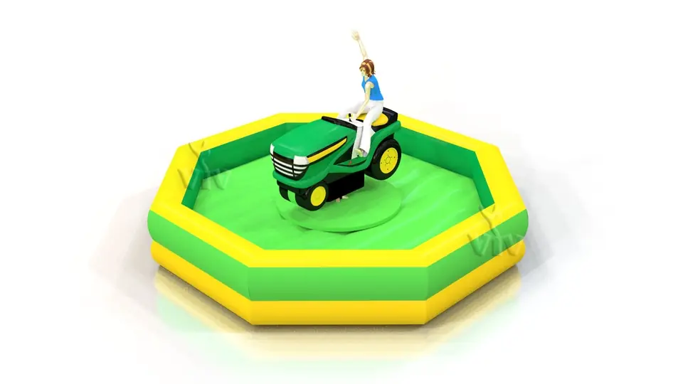 Aircushion for Rodeo Tractor commercial custom inflatable