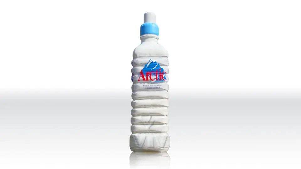 Arctic bottle 7 m commercial custom inflatable