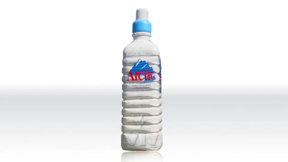 Arctic bottle 7 m commercial custom inflatable