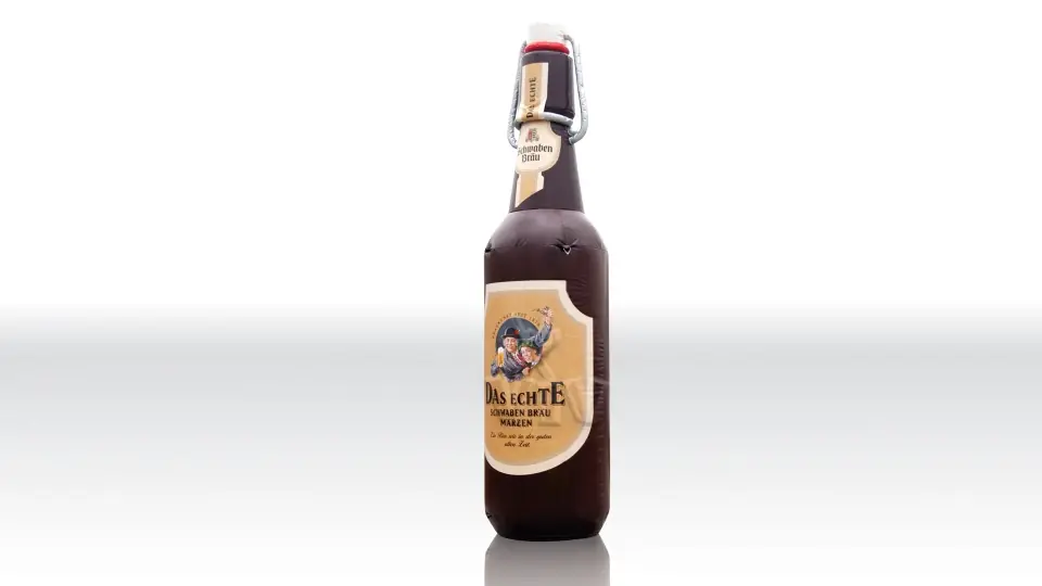Beer bottle 5 m commercial custom inflatable