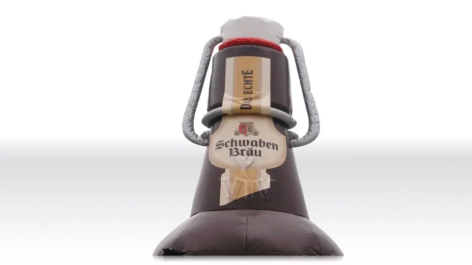 Beer bottle 5 m commercial custom inflatable