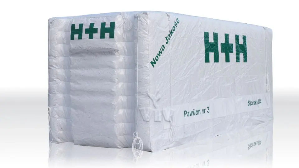 Block H + H commercial custom inflatable