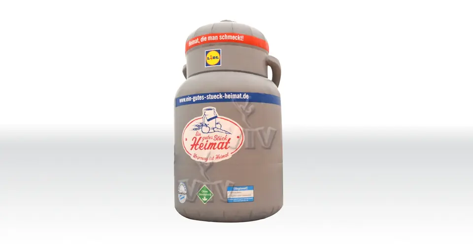 Bubble Milk 2.0 x 2.0 x 3.5 m commercial custom inflatable