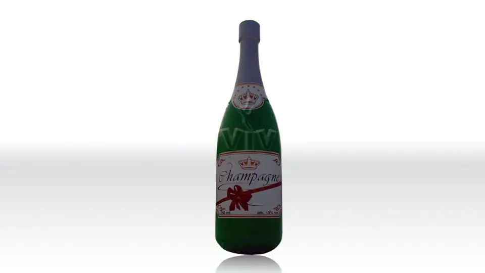Champagne bottle 8 m commercial custom inflatable