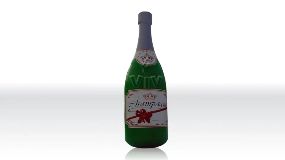 Champagne bottle 8 m commercial custom inflatable
