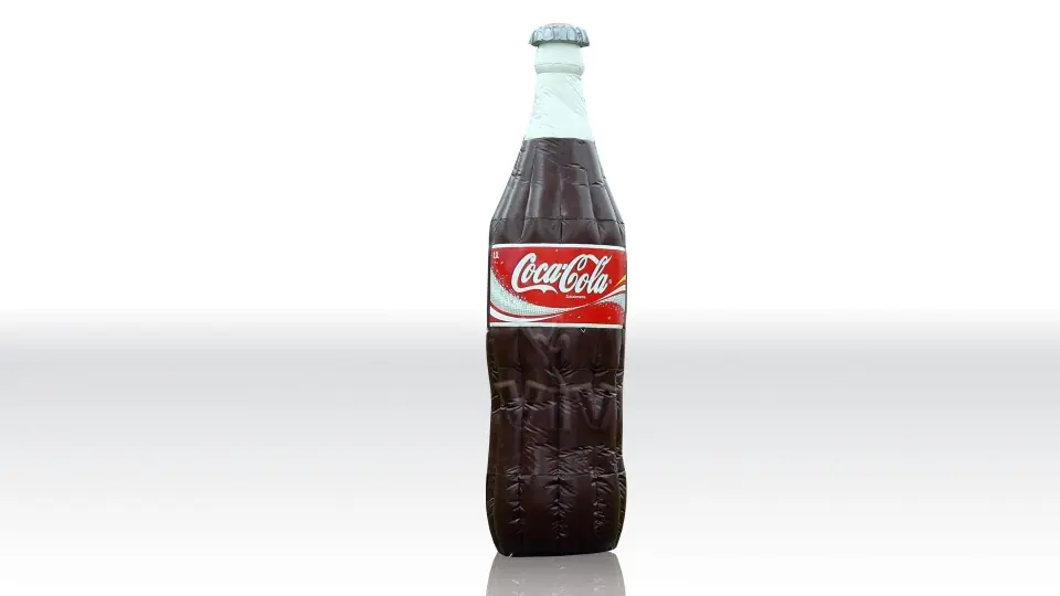 Cola bottle 5 m commercial custom inflatable