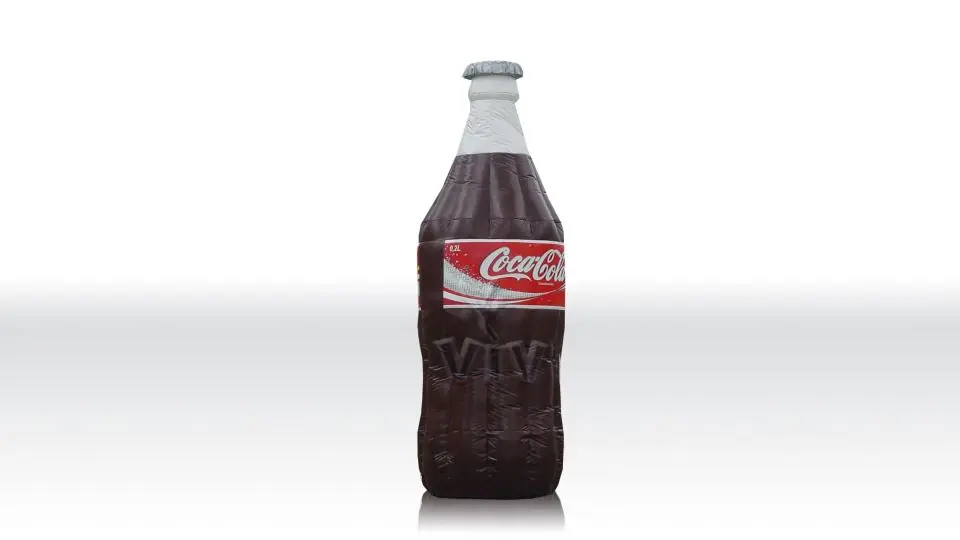 Cola bottle 5 m commercial custom inflatable