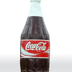 Cola bottle 5 m commercial custom inflatable