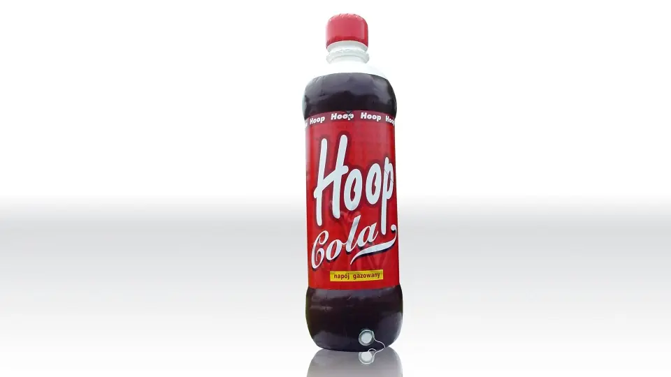 Cola Hoop bottle 7 m commercial custom inflatable