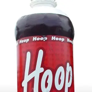 Cola Hoop bottle 7 m commercial custom inflatable