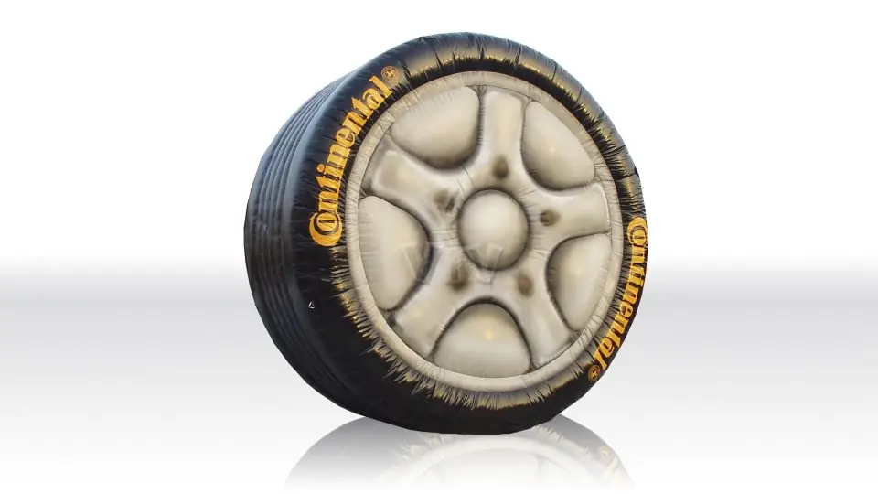 Continental Tire 5 m commercial custom inflatable