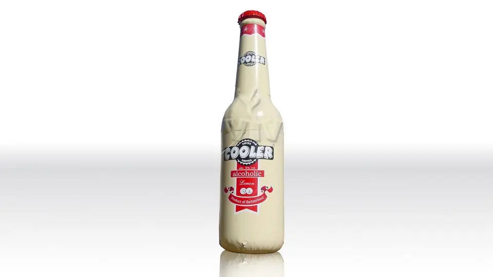 Cooler bottle 6 m commercial custom inflatable