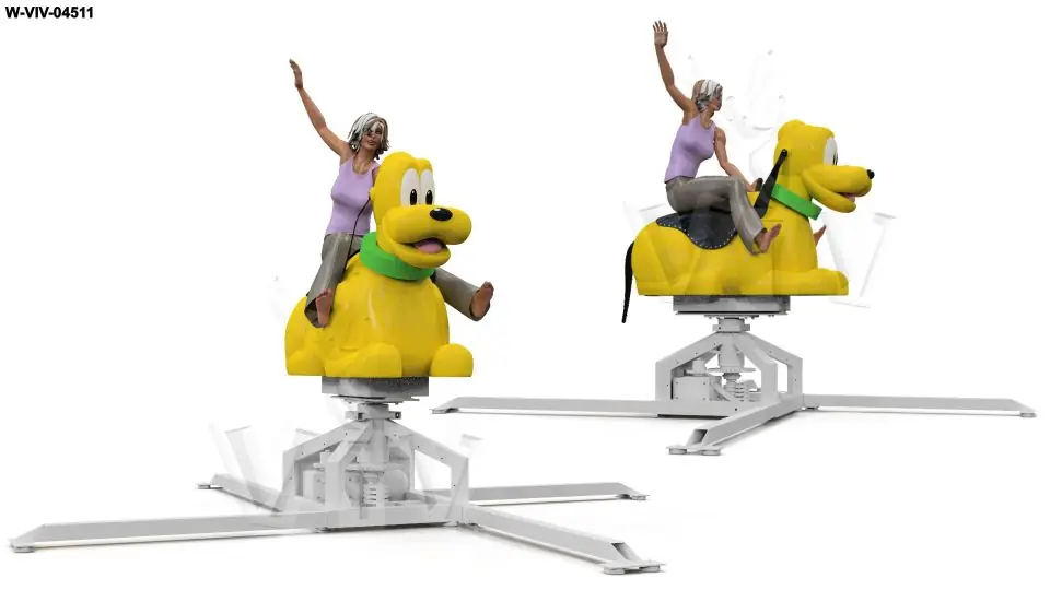 Dog figure commercial custom inflatable