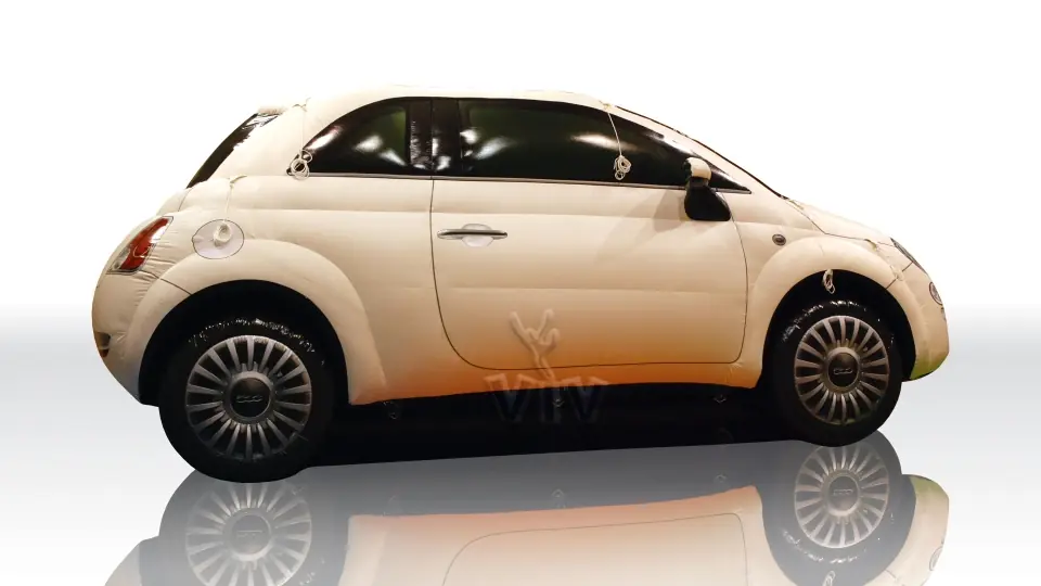Fiat 500 commercial custom inflatable