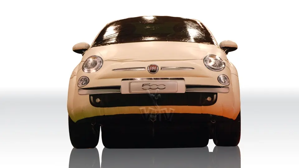 Fiat 500 commercial custom inflatable