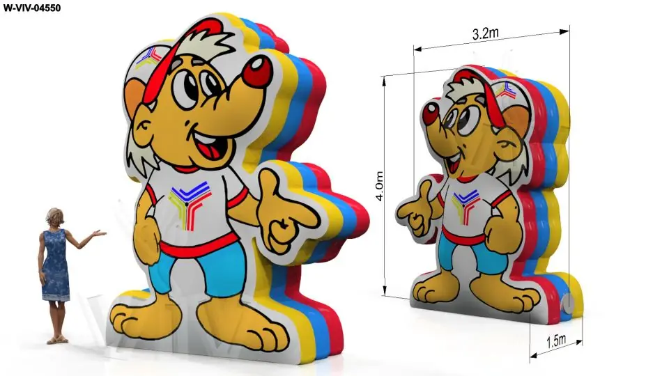 Figure Stromer commercial custom inflatable