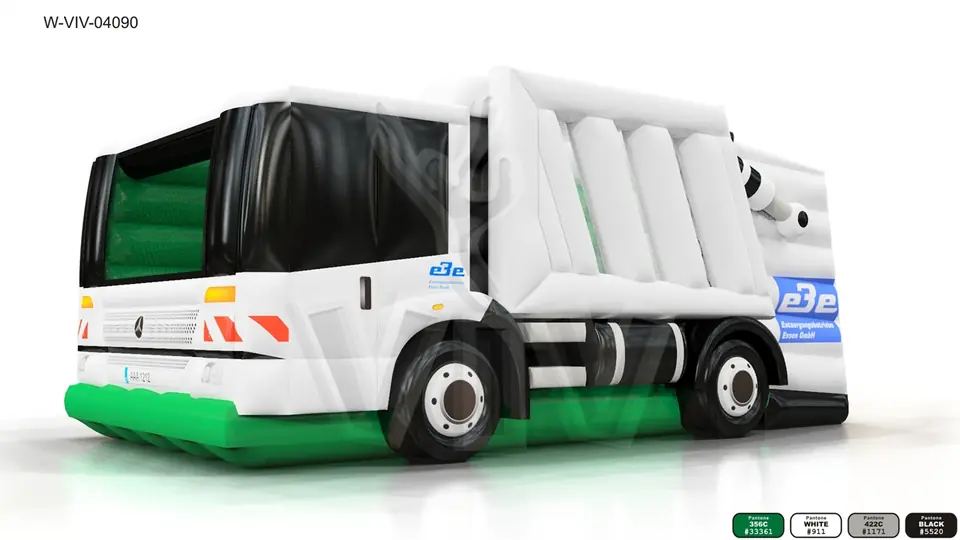 Garbage truck commercial custom inflatable
