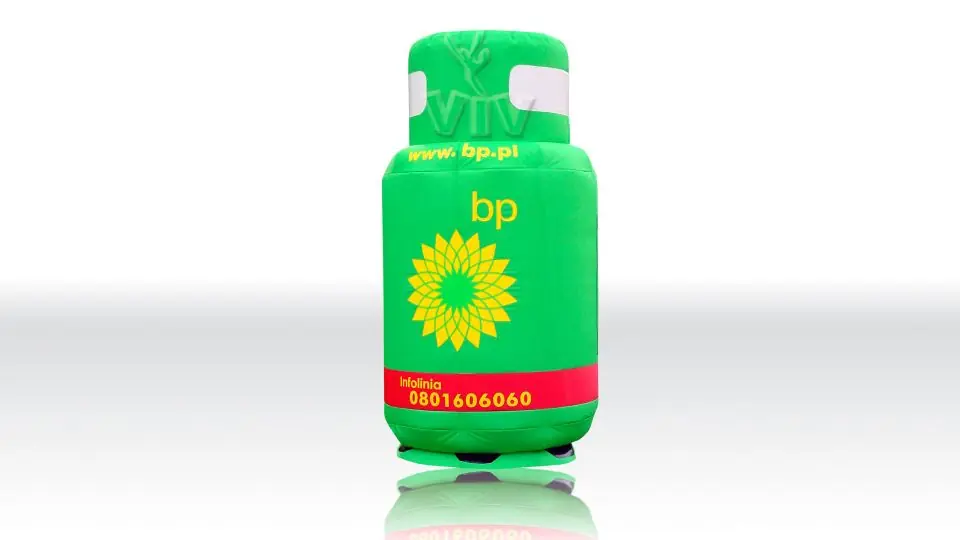 Gas bottle commercial custom inflatable