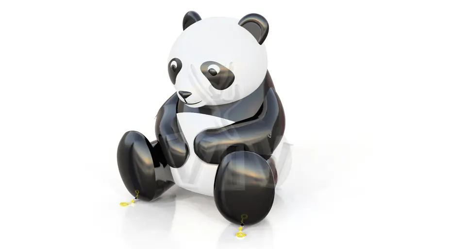 Inflatable Panda commercial custom inflatable