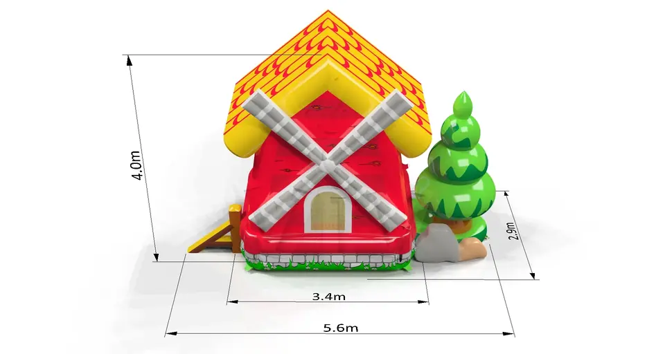 Inflatable Windmill commercial custom inflatable