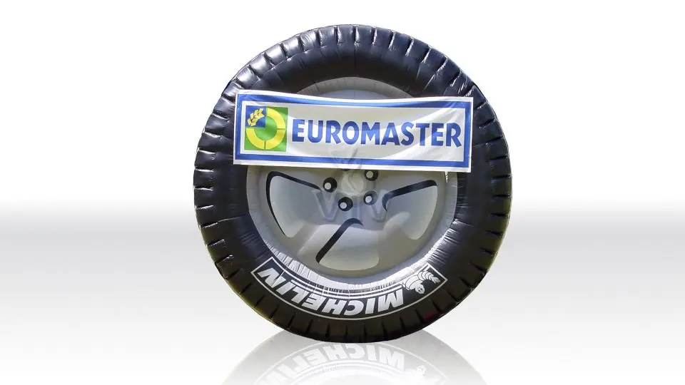 Michelin Tire 4.5 m commercial custom inflatable