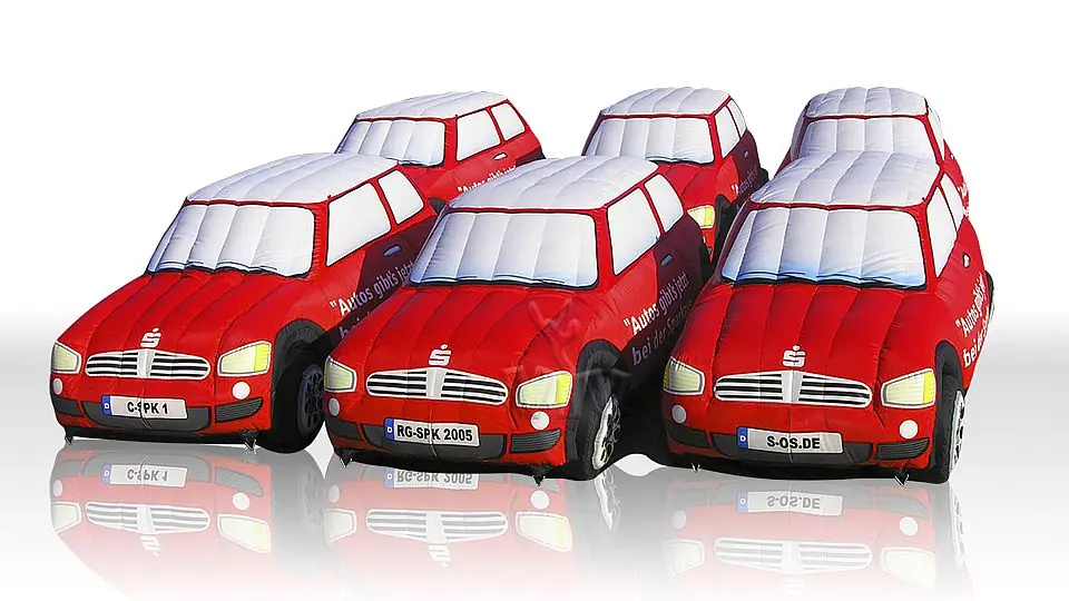 Mini Cooper commercial custom inflatable