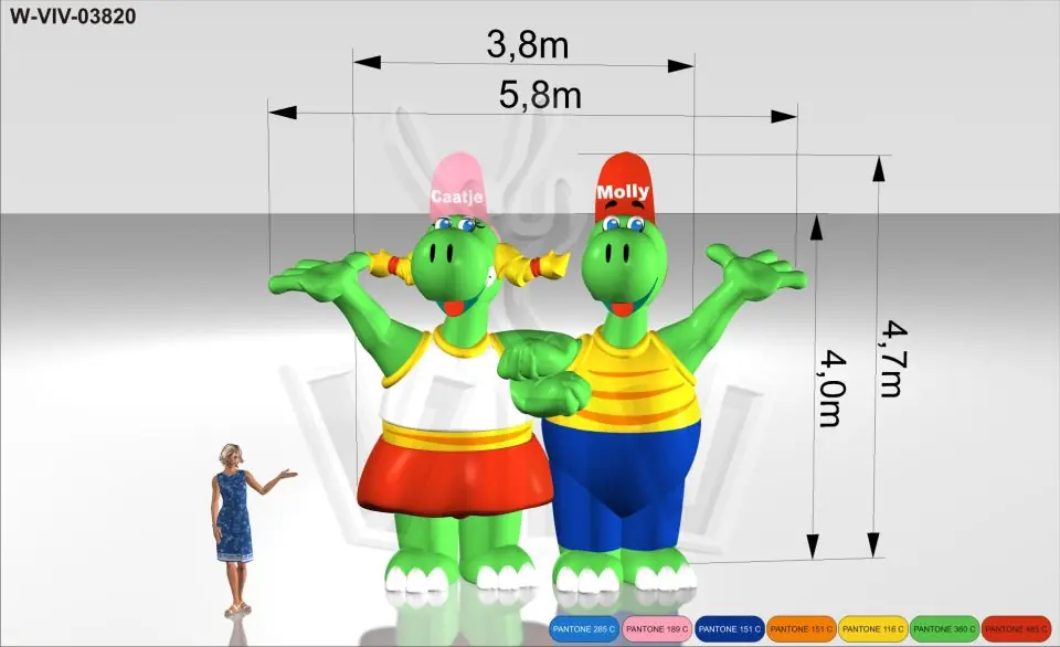 Molly commercial custom inflatable